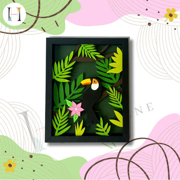 Tropical Toucan - 3D Painting Kit